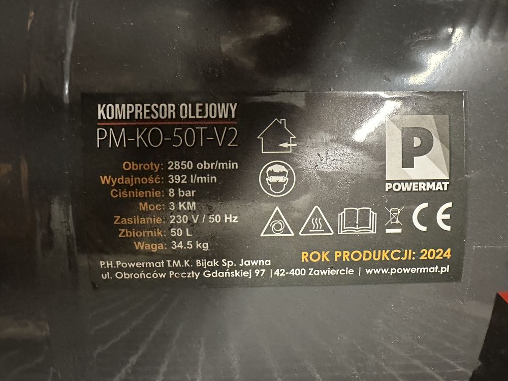 Kompresor   50l  2 tłoki