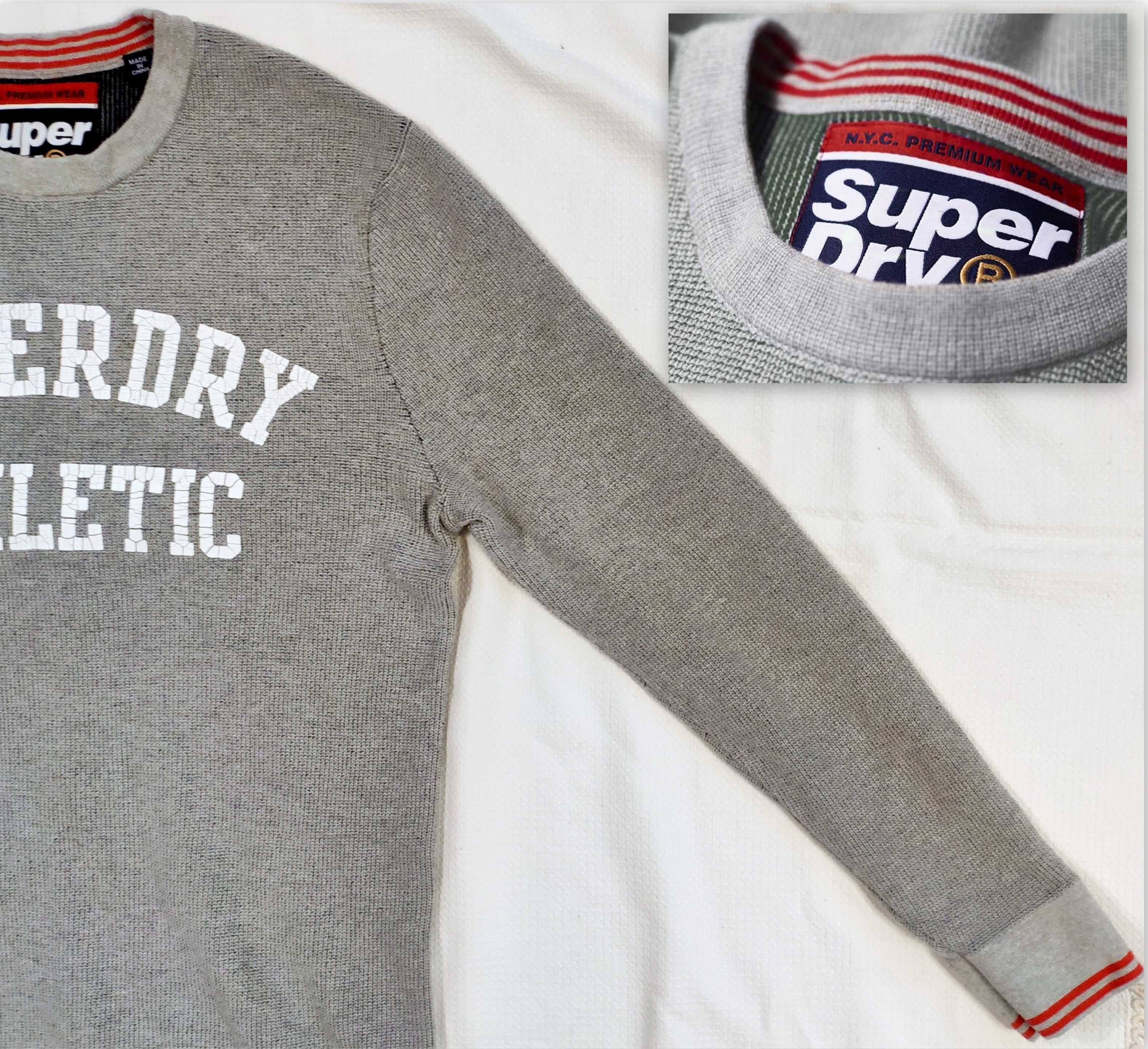 sweter # SUPERDRY Track Squad Crew # roz. M jak NOWY piękny