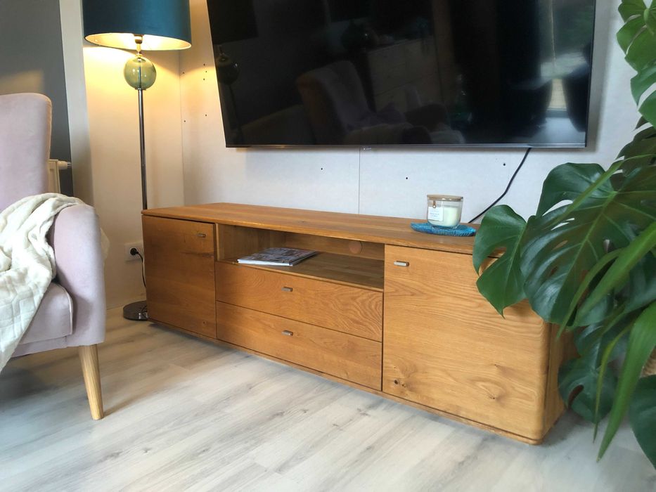 Meble drewniane, dębowe Dallas DEKORT z litego drewna