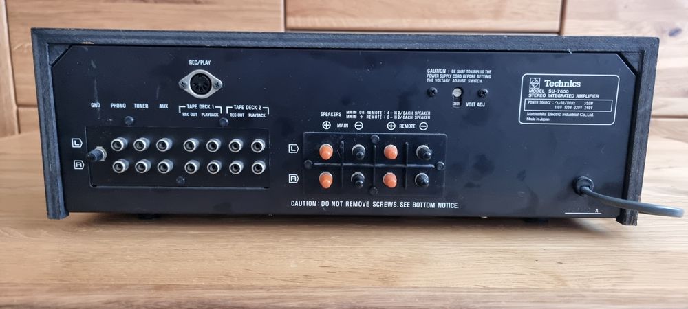 Wzmacniacz Technics SU-7600 Wawa