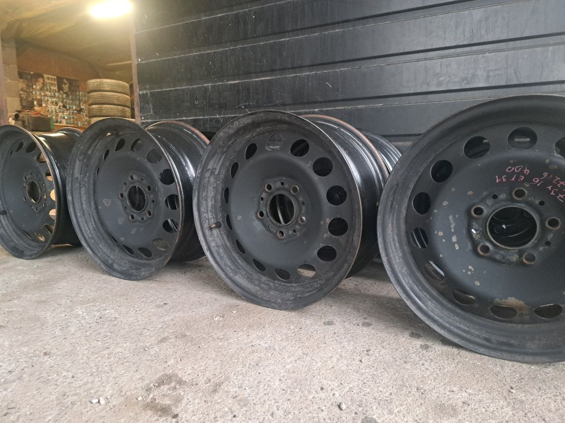 TSM komplet felg stalowych 5x120 et31 7x16 72.6 bmw