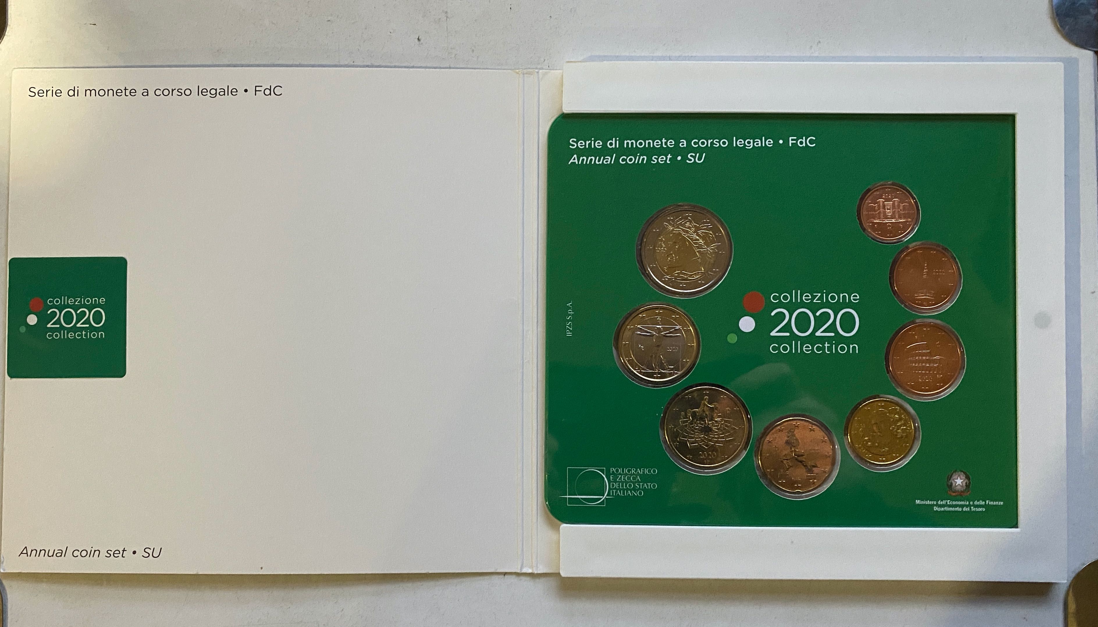 Itália Euro BNC 2020