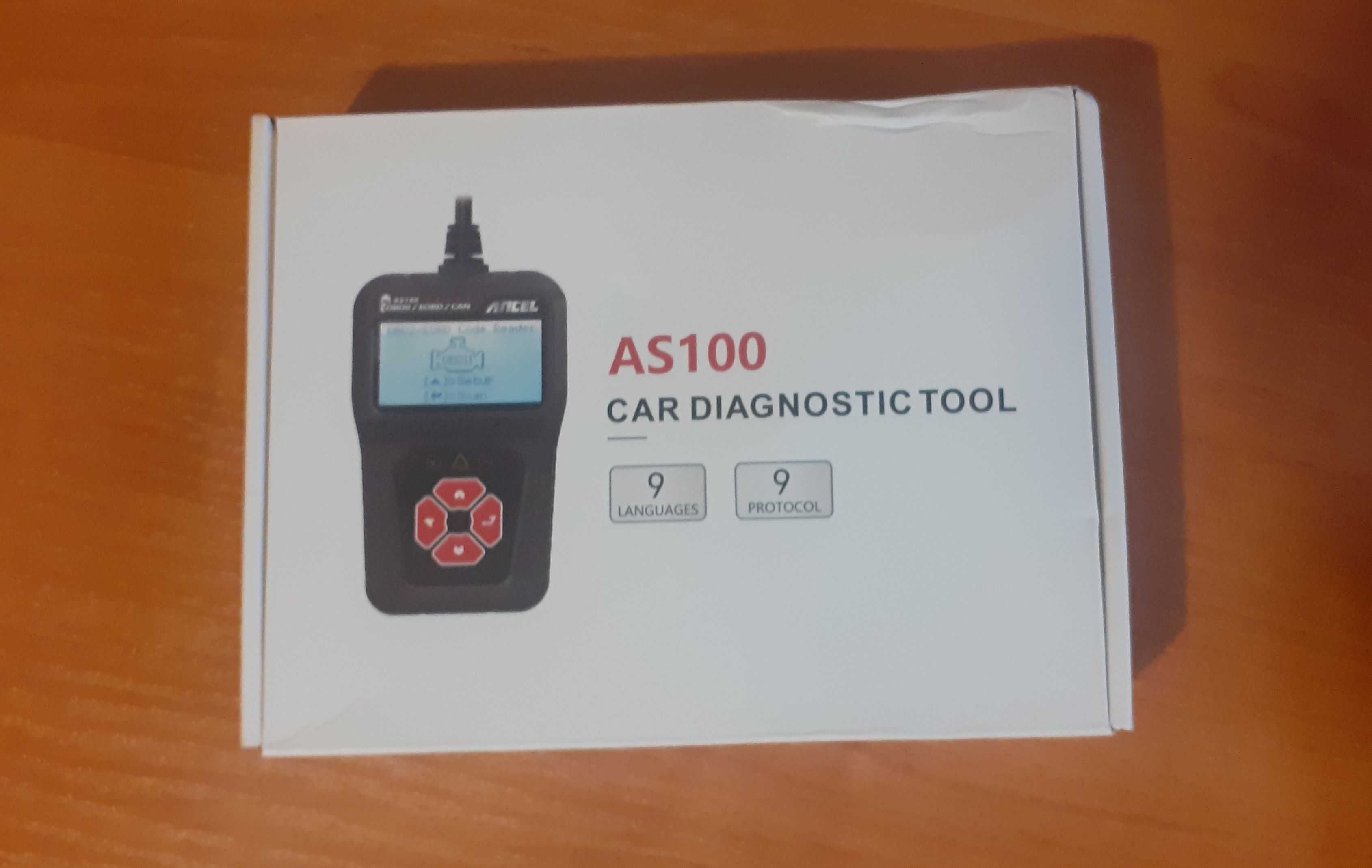 OBD2  tester diagnostyczny PL MENU