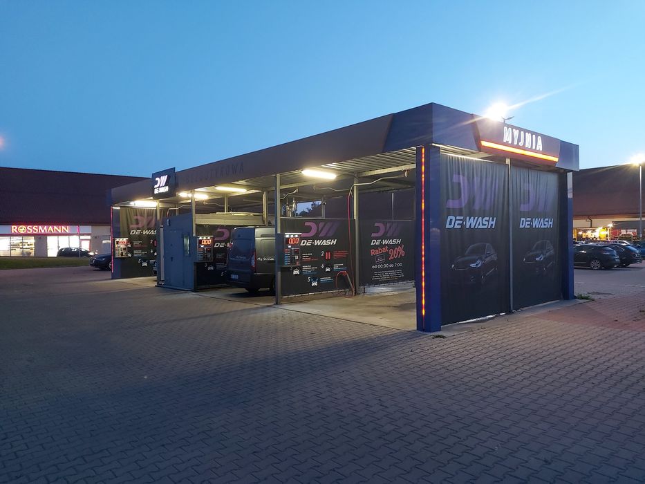 Sprzedaż myjni samoobsługowej