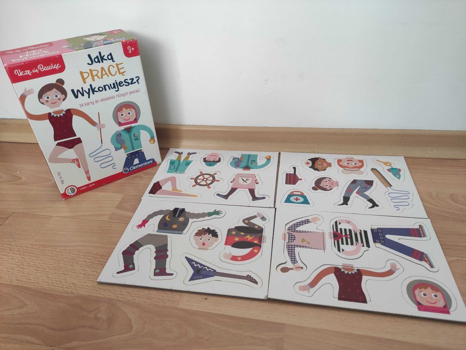 Układanka " Jaką PRACĘ Wykonujesz? " Clementoni