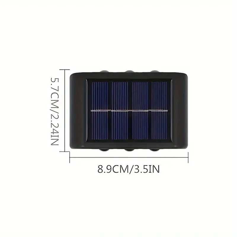 Solarny kinkiet LED - 2szt.