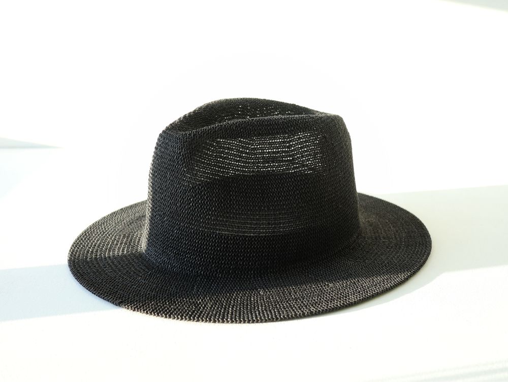 Чоловічий жіночий капелюх федора шляпа унісекс чорний