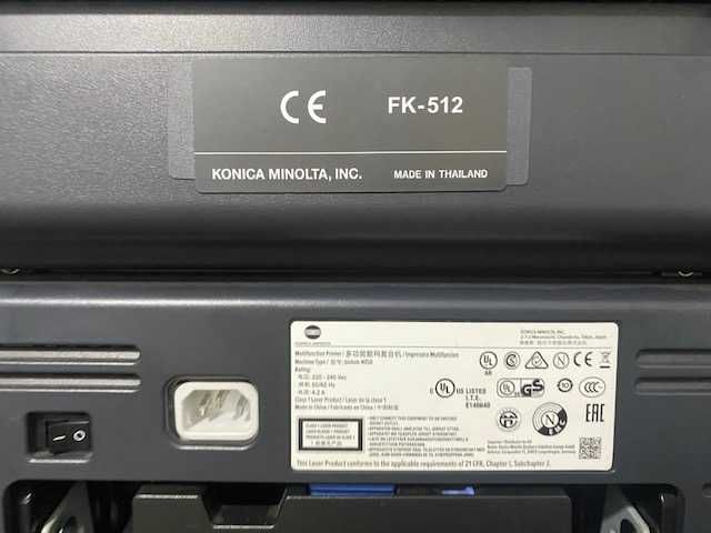 Impressora Multifunções Konica Minolta fk-512