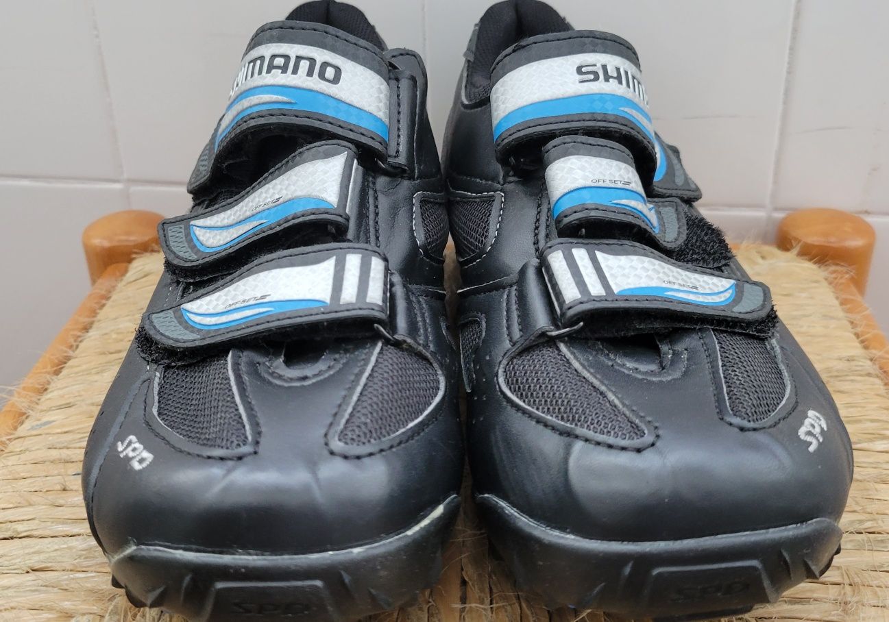 Sapatos ciclismo/ btt Shimano tam. 42