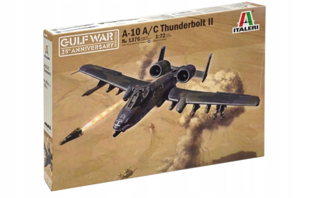 Italeri 1376 Samolot A-10 A/C Thunderbolt II (Gulf War) model 1/72