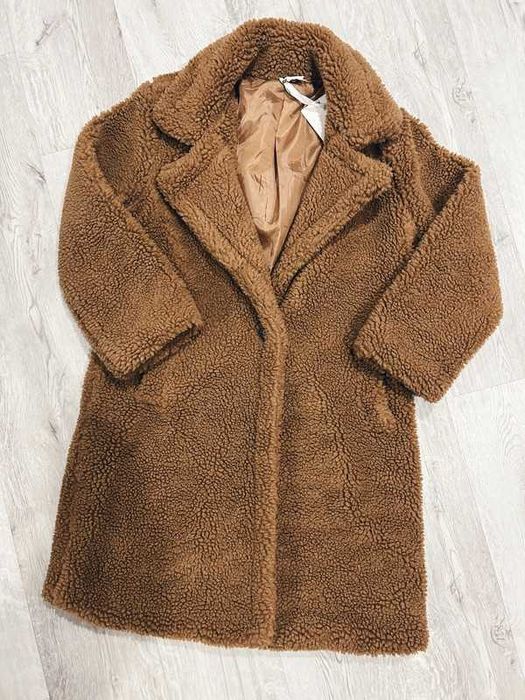 Baranek misio płaszcz oversize S M