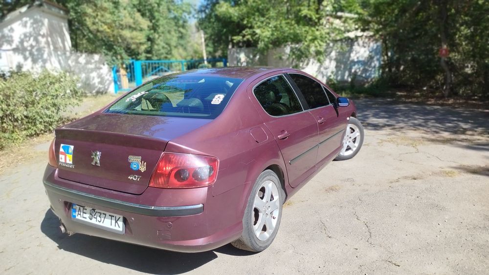 Peugeot 407, + свеже установленное ГБО