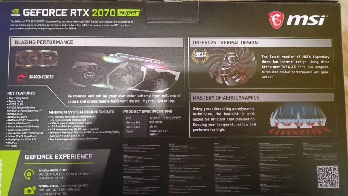 RTX2070 Super MSI X Trio