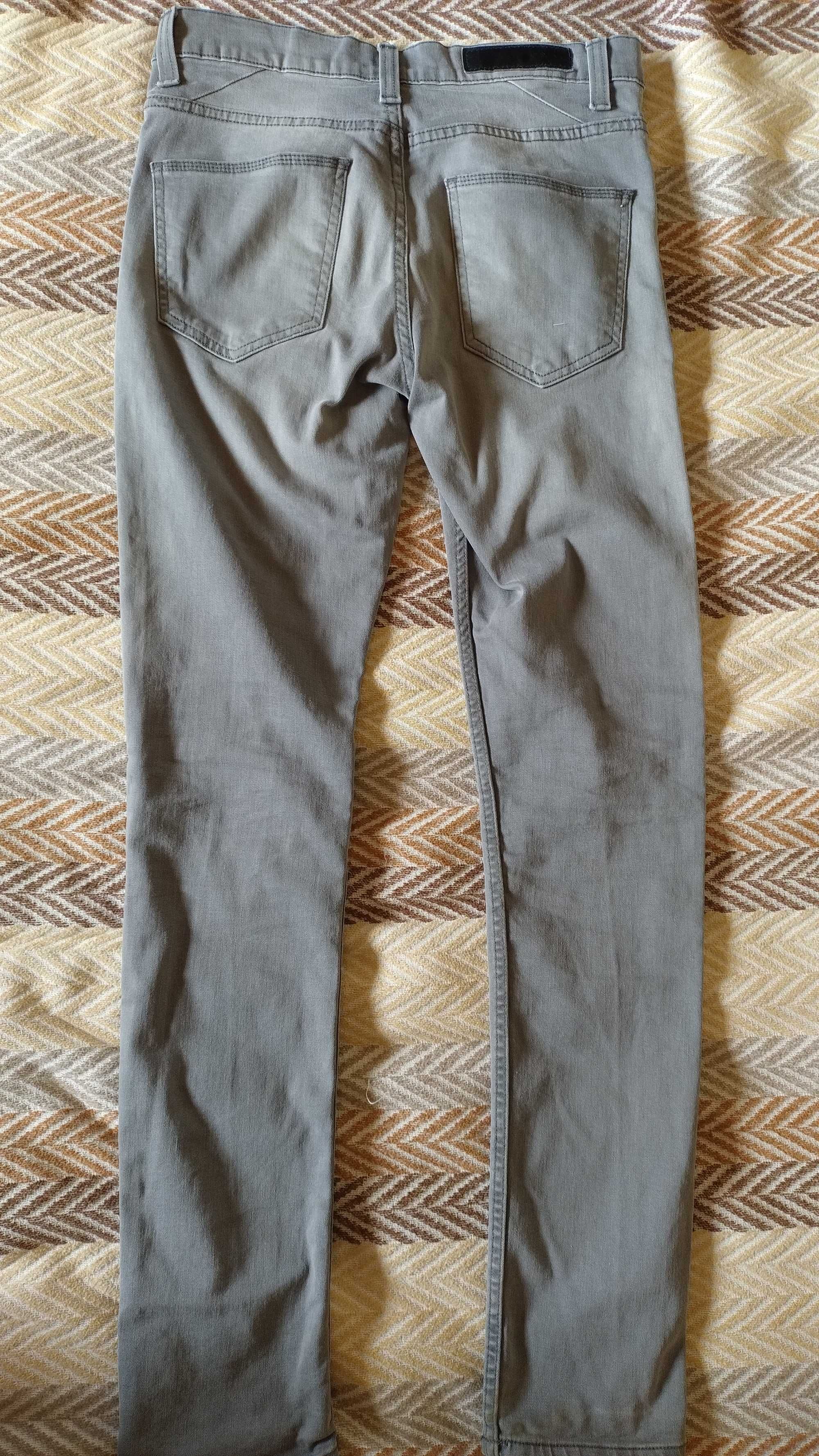 Spodnie jeansy męskie chłopięce FSBN skinny 30/32
