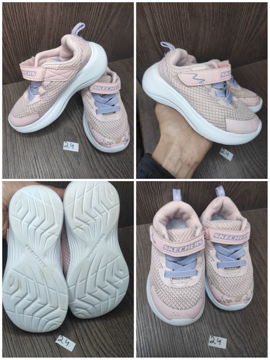 Детские макосины  красовки Skechers 24  14.5 см