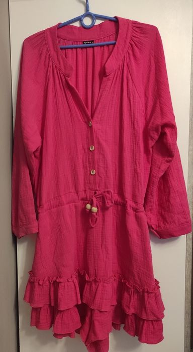 Kombinezon damski By o La la rozmiar L / 40 różowy