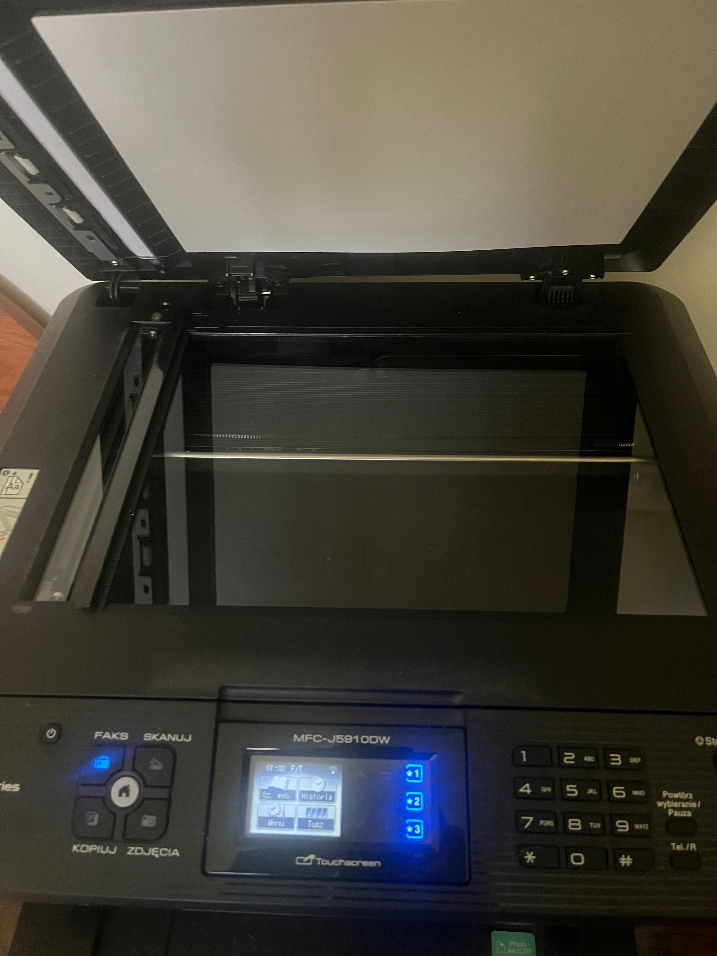 urządz. wielofun. Brother MFC-J5910DW + podstawka i pojemnik na papier