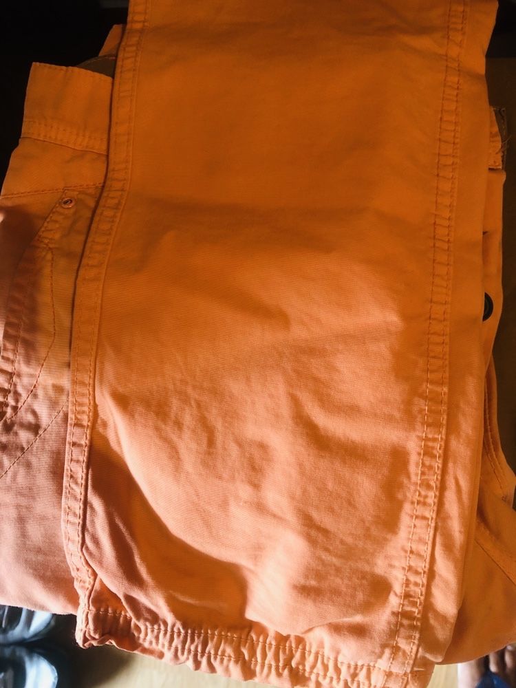 Calças Laranja nr 40 Slim