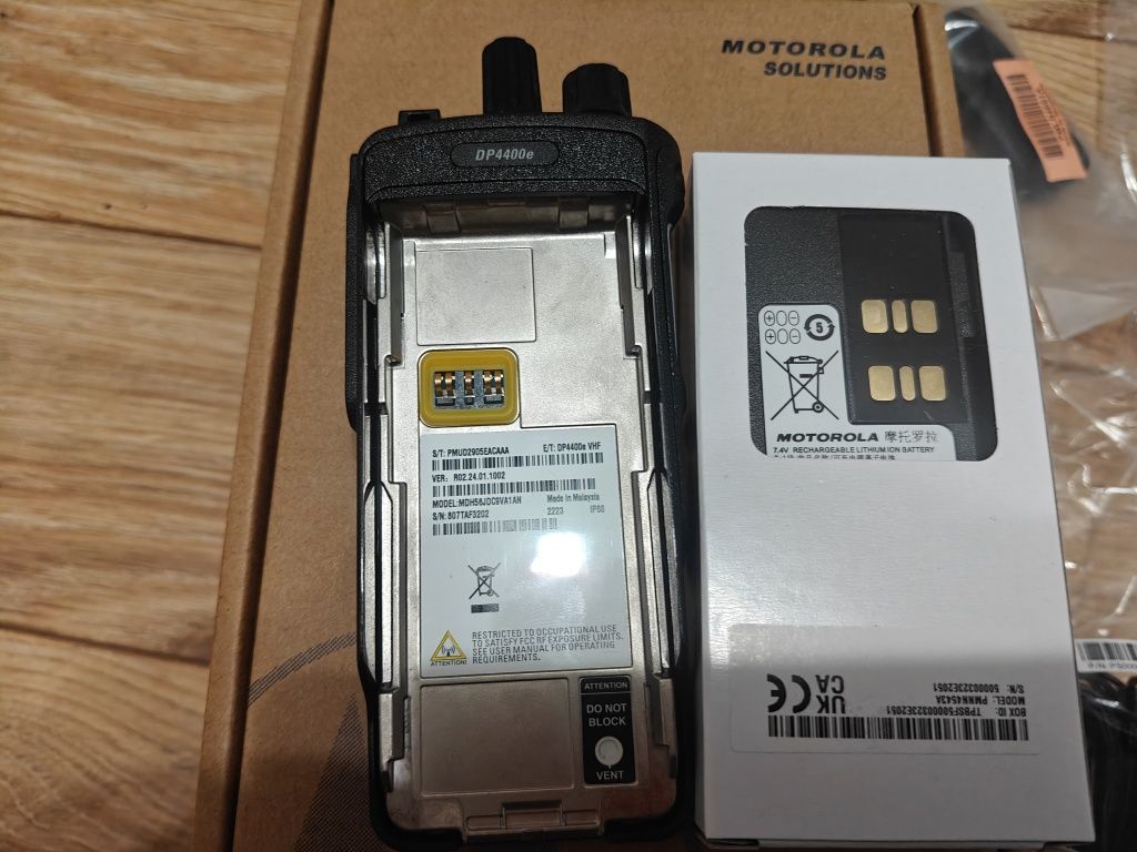 Портативна рація Motorola DP 4400E+ ліцензія АЕS256  VHF 136-174МГц