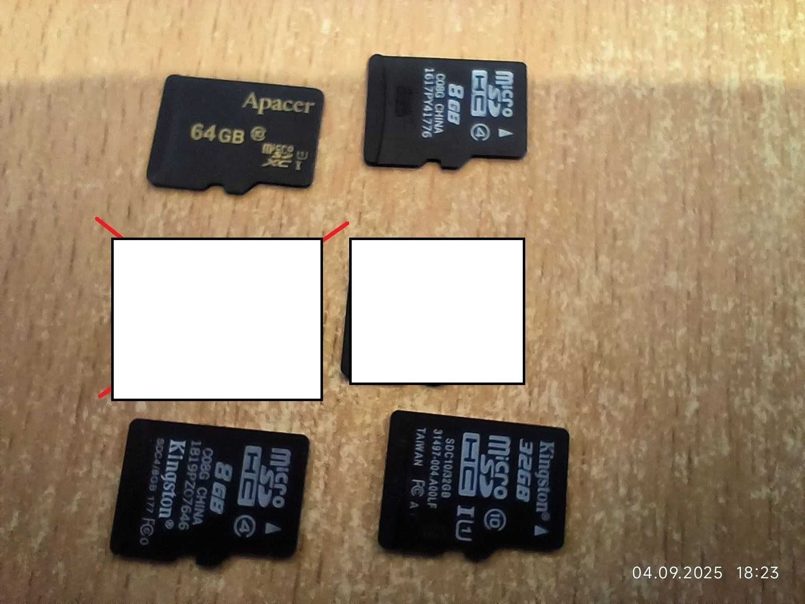 Карта пам'яті  MicroSD