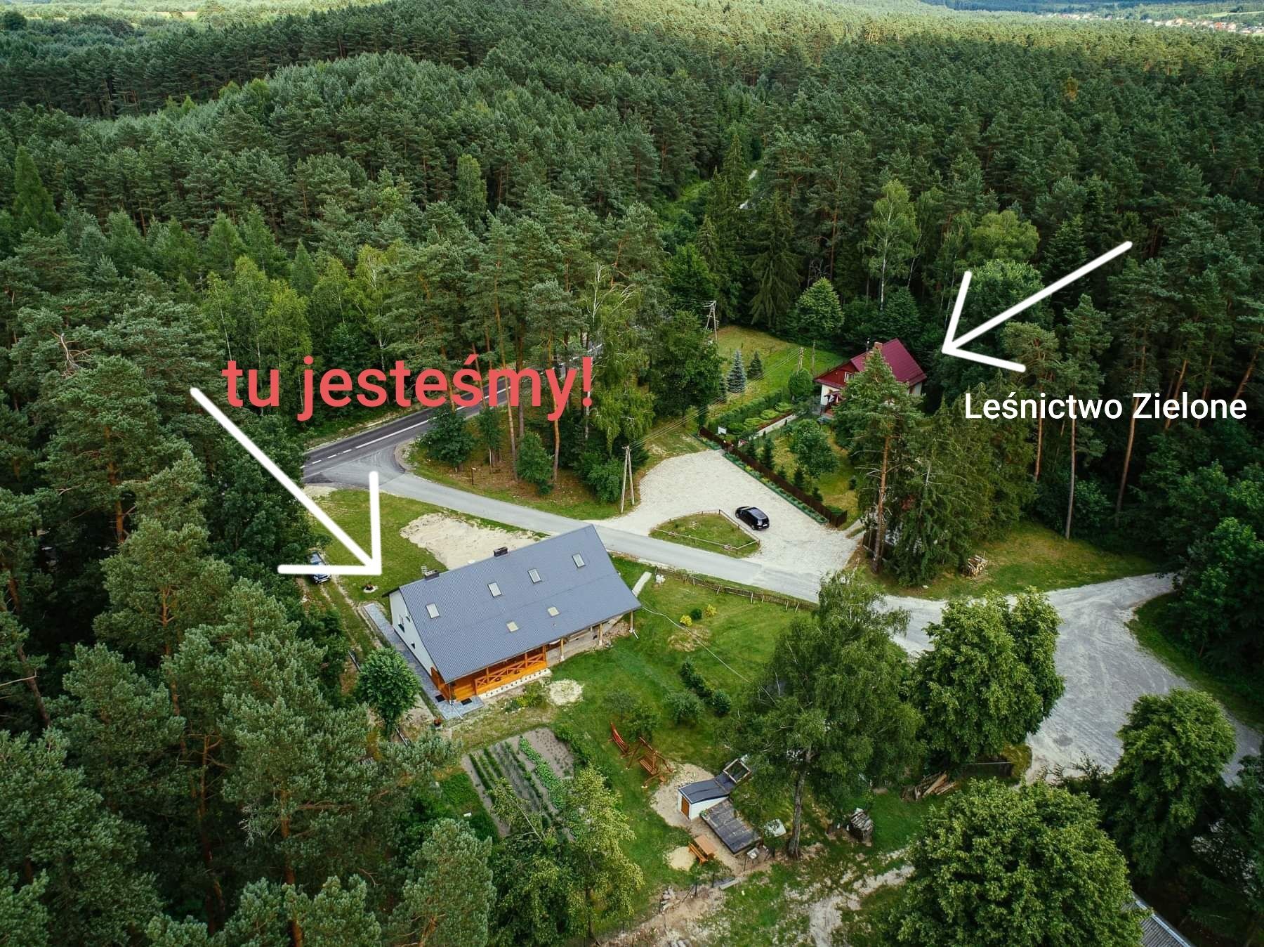 WOLNY / domek w lesie/k.Krasnobród ROZTOCZE