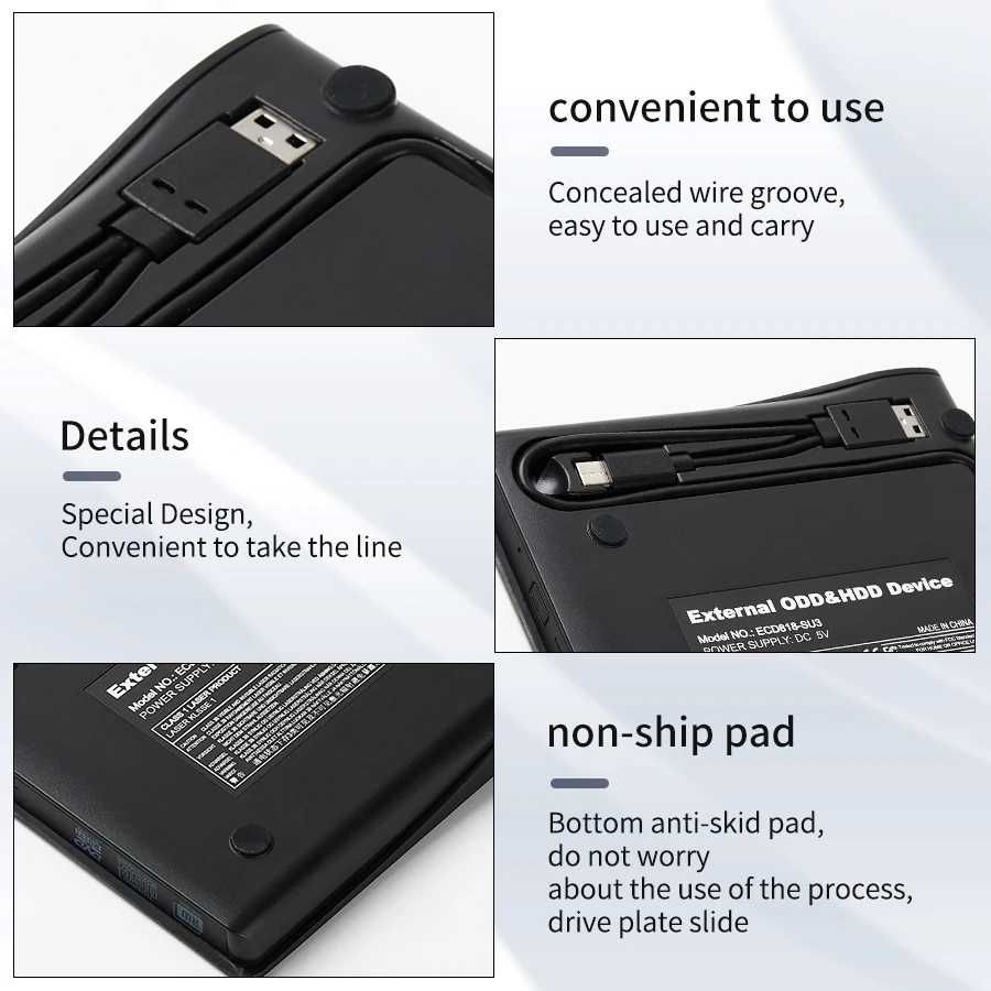 DVD-RW, CD-RW Внешний дисковод. НОВЫЙ! Привод пишущий USB 3.0