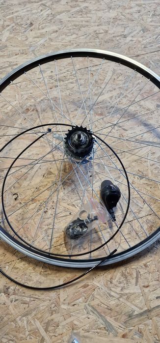 Koło tylne shimano 28 cali nexus 7 nowe z hamulcem w torpedzie