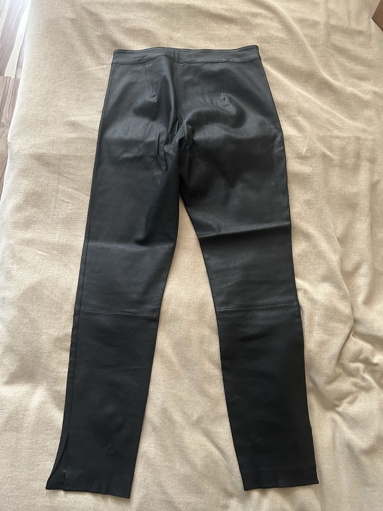 Topshop штани 100% шкіра