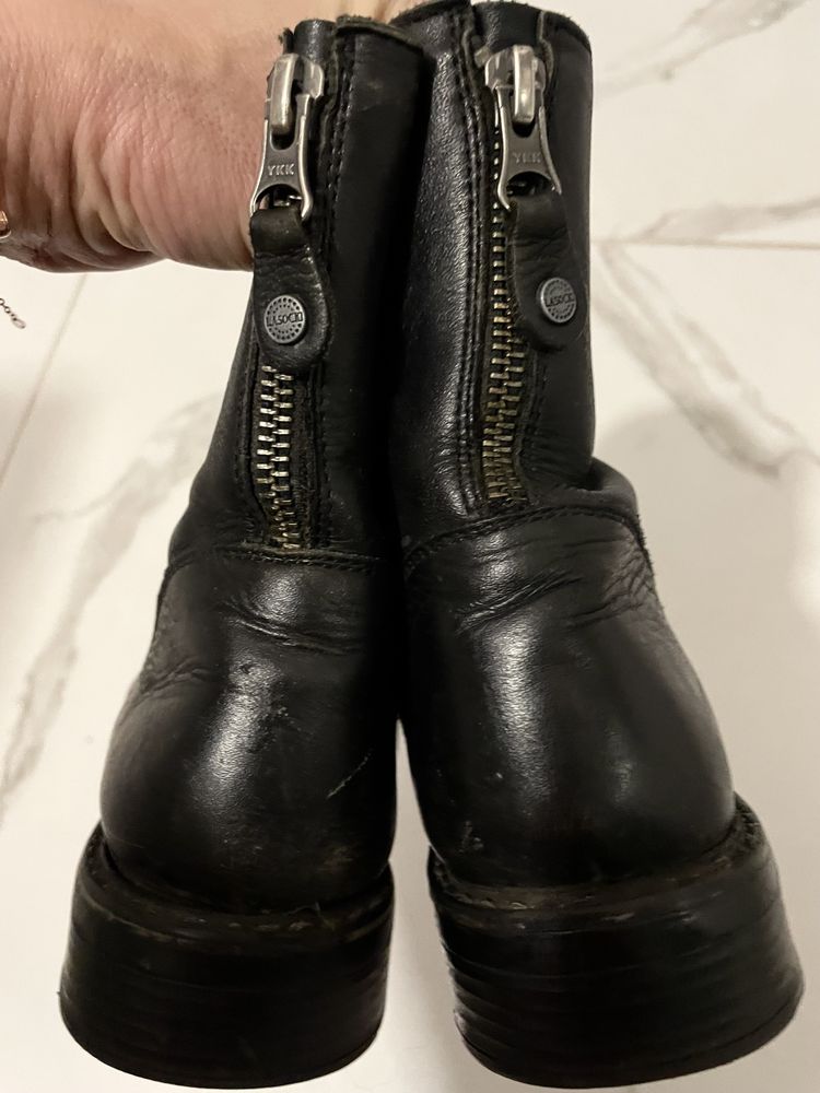 Buty czarne skora naturalna Lasocki 38