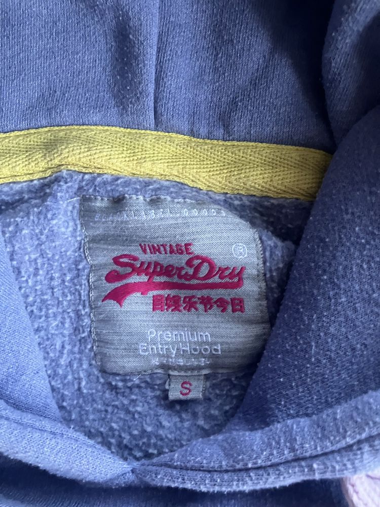Bluza Superdry Real Original Fioletowa