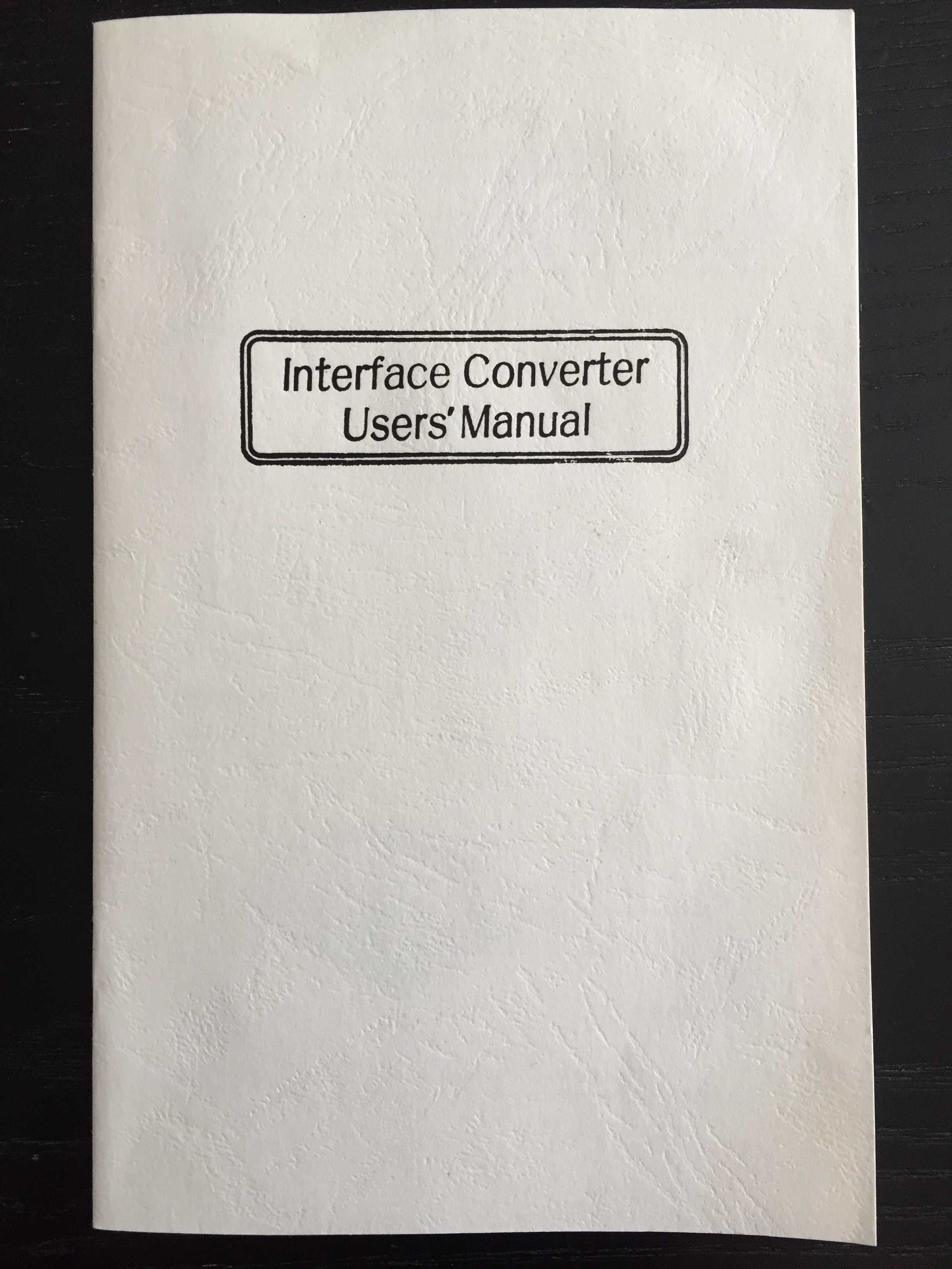 Konwerter Centronics na RS-232 (parallel to serial converter)