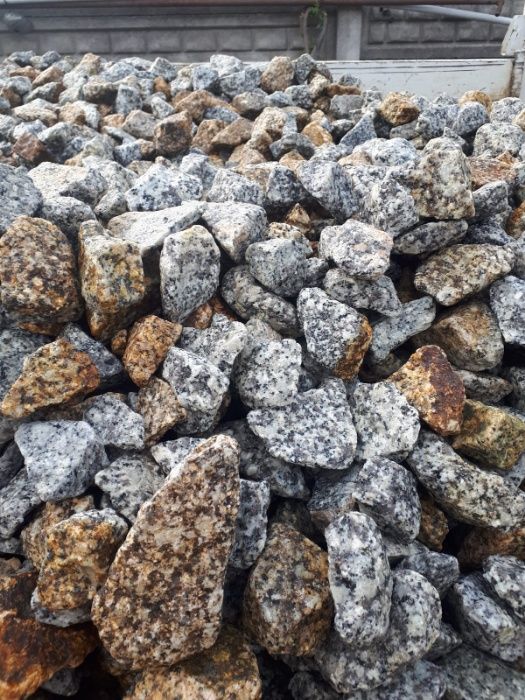 Kamień do GABIONÓW gabionowy DEKORACYJNY frakcja 35-65 Transport 1-24t