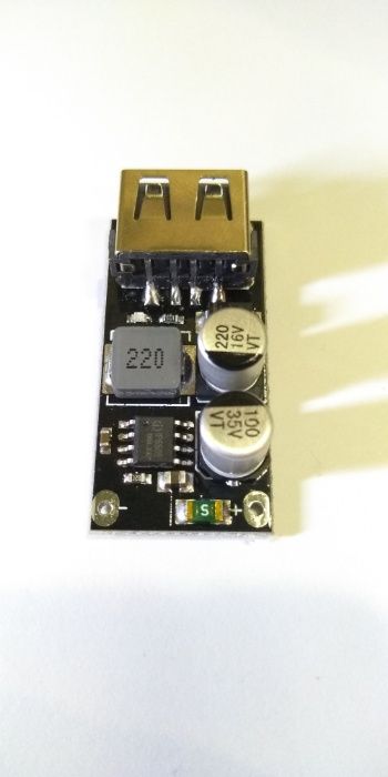 DC понижающий преобразователь 10-32В до QC3.0 5/9/12V/DC модуль в авто