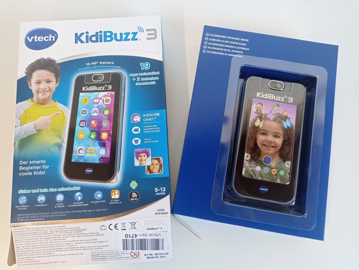 Tablet zabawka dla dzieci Kidibuzz3 wersja niemiecka (355)