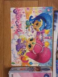 puzzle 104 elementy  clementoni shimmer i shine