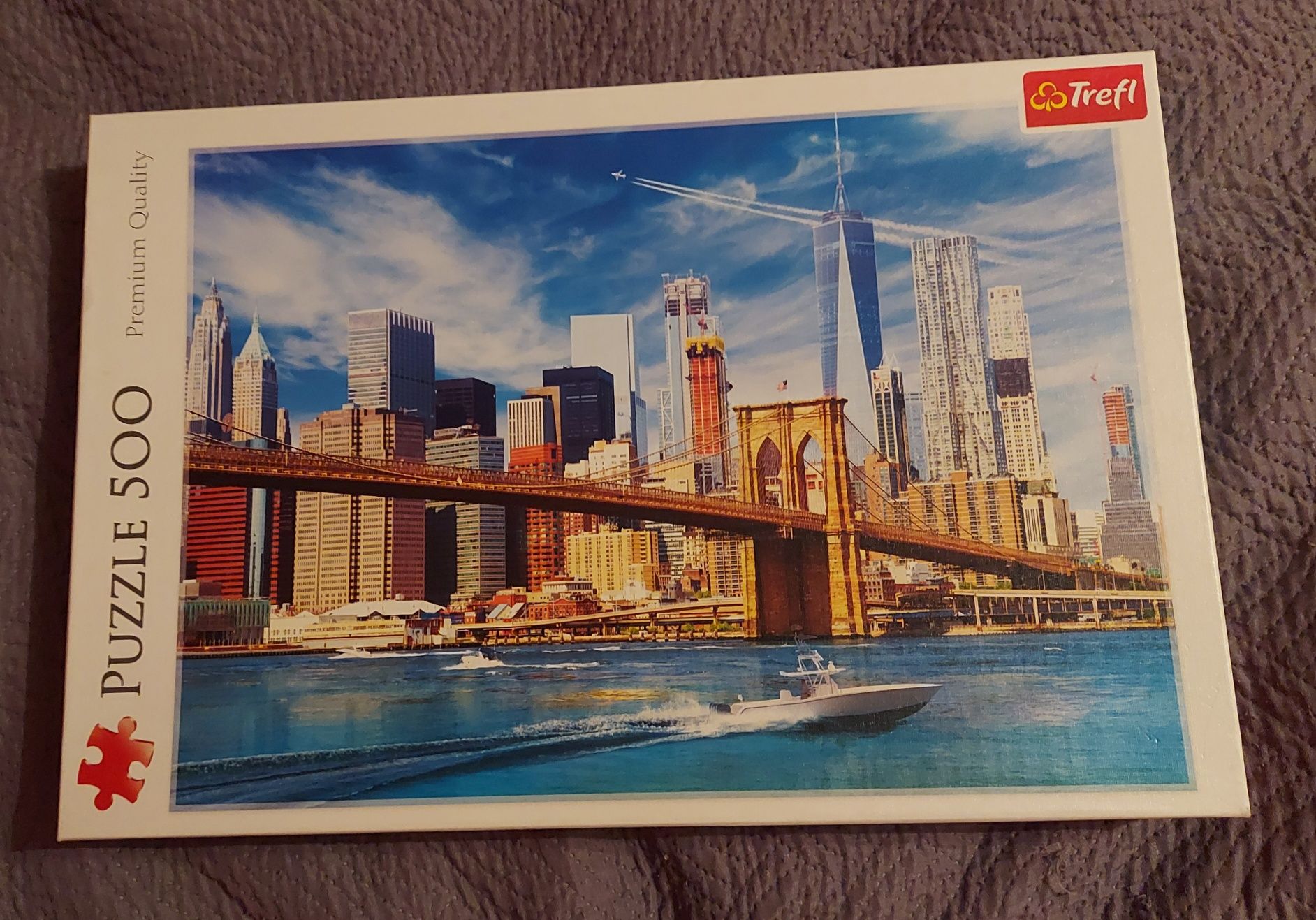 Puzzle Widok na Nowy York 500 elementów.