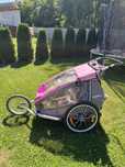 Przyczepka rowerowa riksza croozer kids for 2