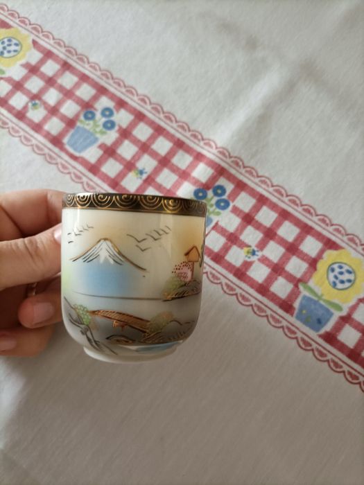Dois Serviços - Chá e Café - Chinês Casquinha Ovo