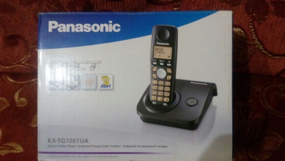 Радіотелефон Panasonic kx-tg 7207 ua