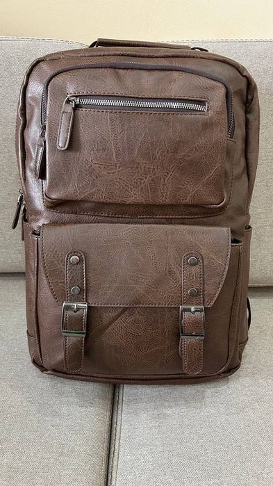 Рюкзак для навчання з якісної штучної шкіри