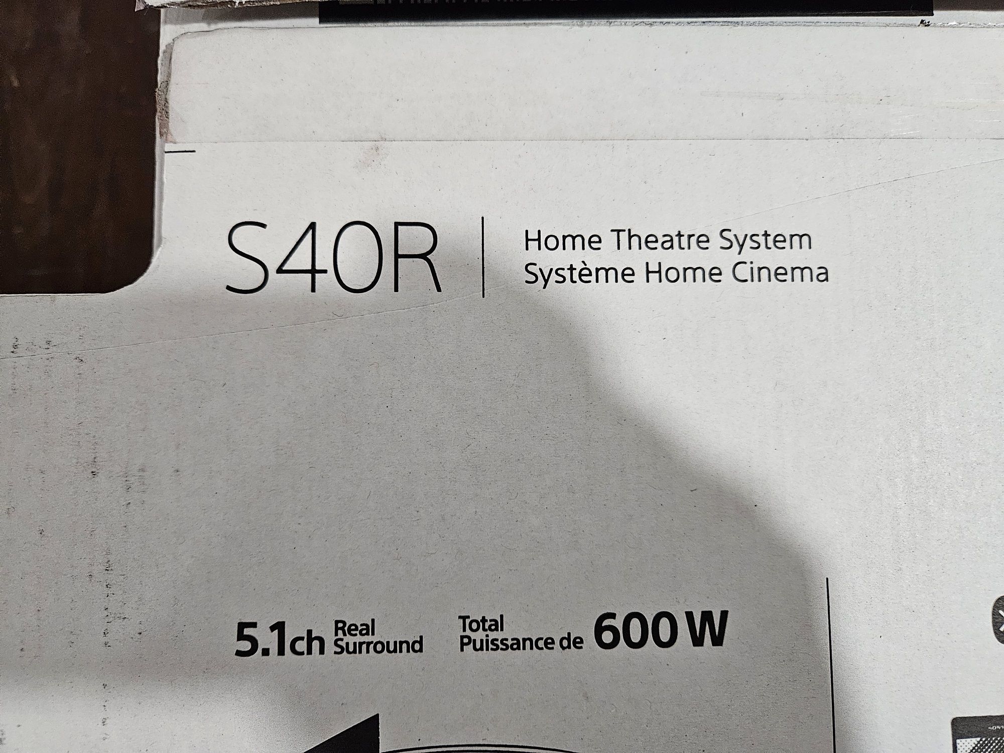 Soundbar SONY 5.1 HT-S40R - Novo c/garantia