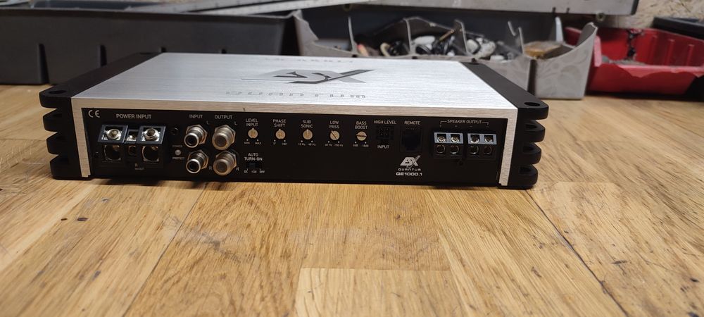 Wzmacniacz ESX Quantum Qe 1000.1 hi end małe wym 1000 rms 1 kanał mono