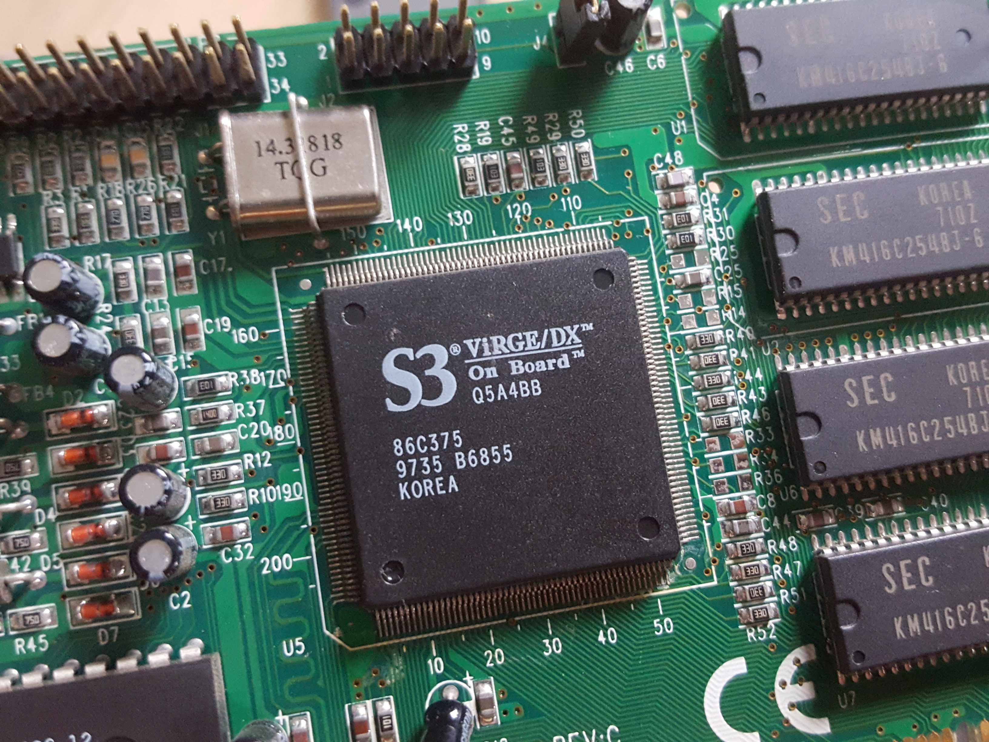 Karta graficzna S3 Virge/DX 4MB VGA HIS 86C375