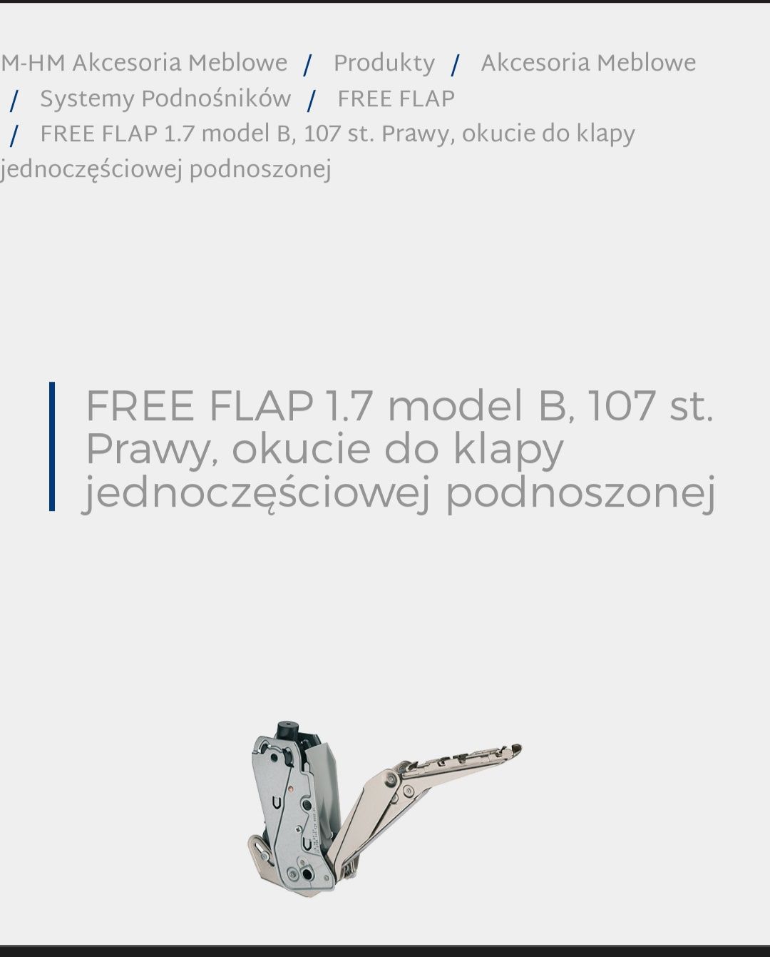 FREE FLAP 1, 7 mod B 107st sprzedam