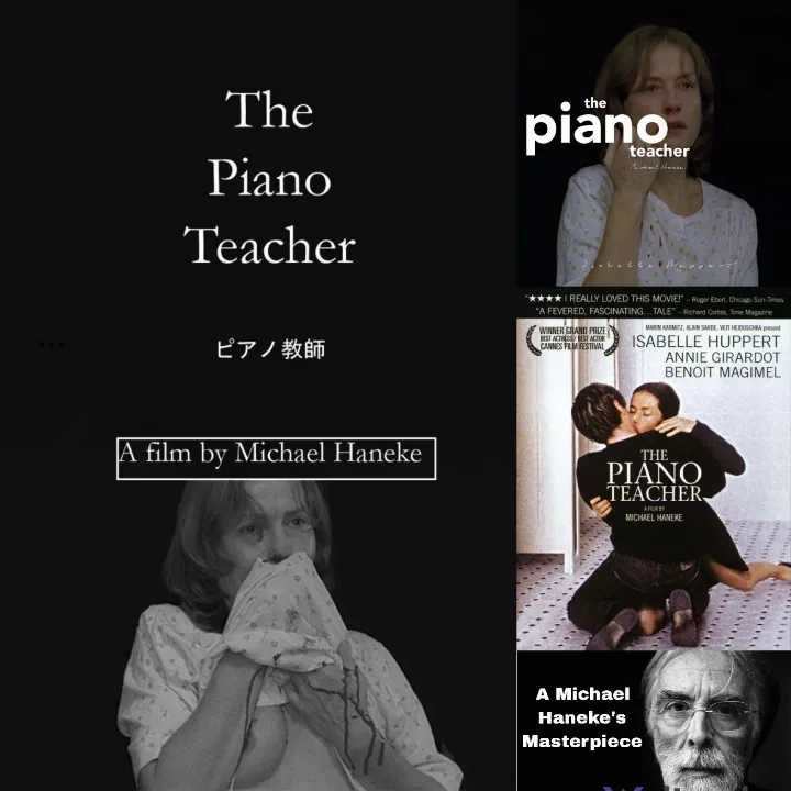 A PIANISTA (de Michael Haneke c/Isabelle Huppert) NOVO/SELADO