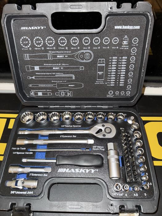 Набор головок HASKYY 52 одиниці