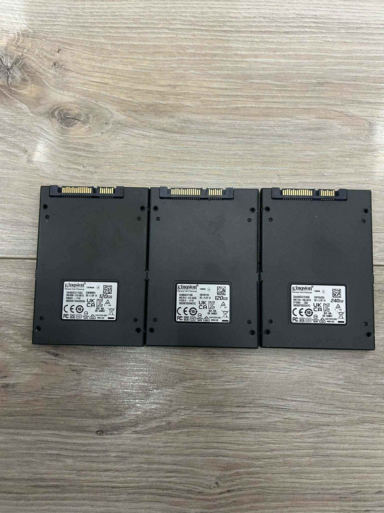 SSD диск Kingston SSD 120 GB 2.5» SATAIII
