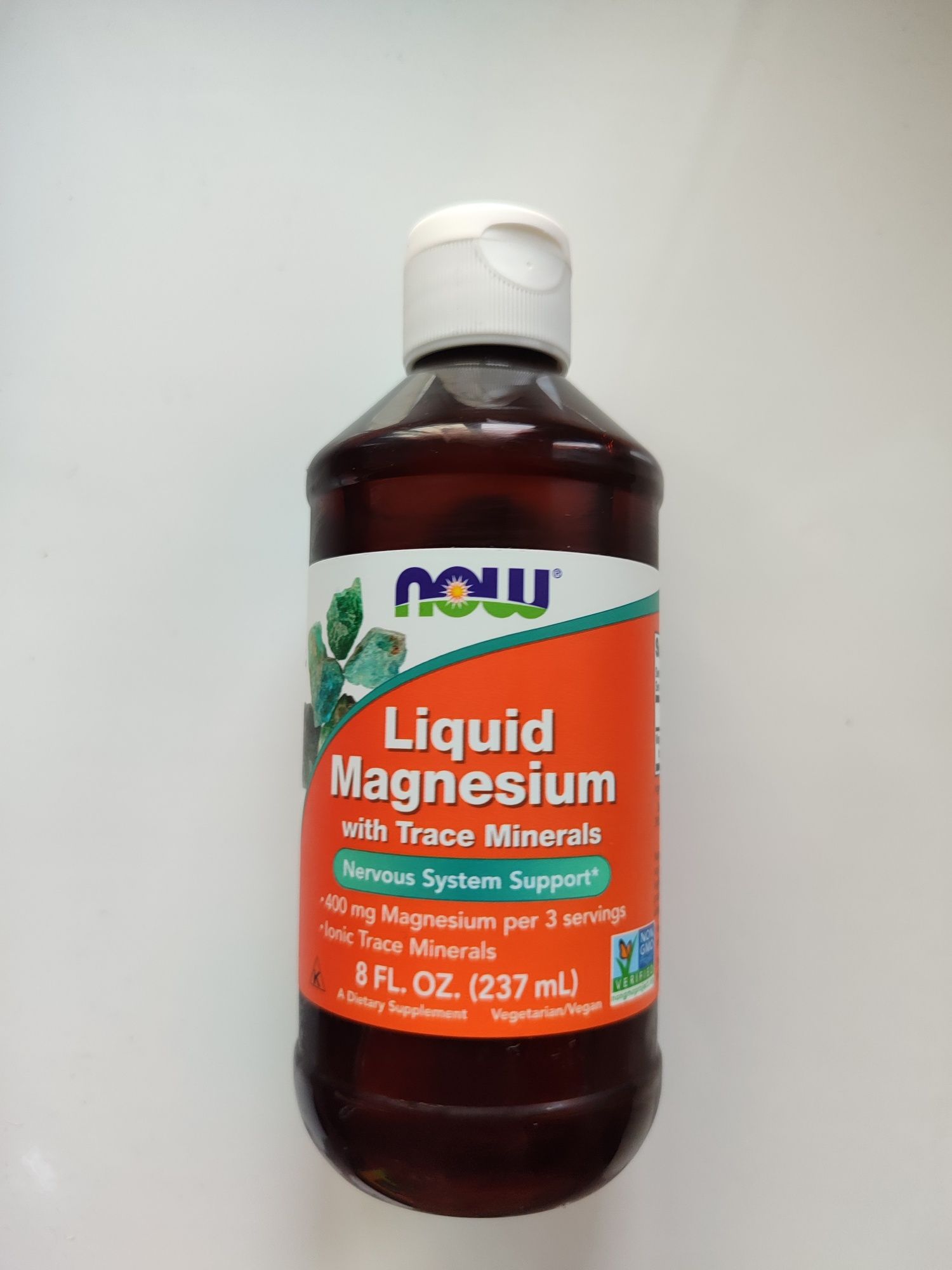 Магній рідкий NOW Liquid Magnesium with trace minerals