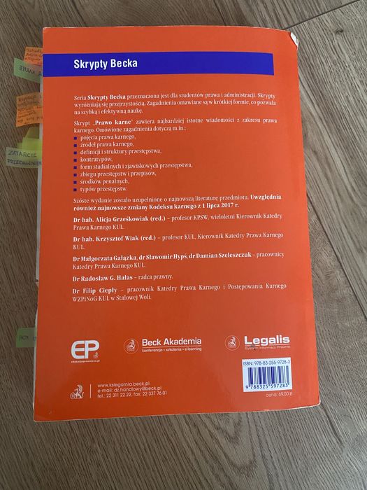 Książka prawo karne