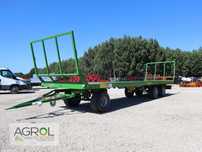 Przyczepa do bel PRONAR T023 platforma trzyosiowa 11 ton T022 T025